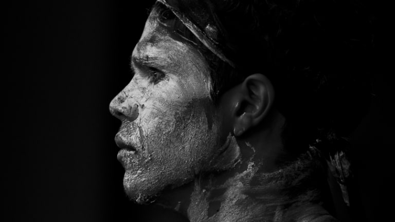 Picture of an Australian Aboriginal man